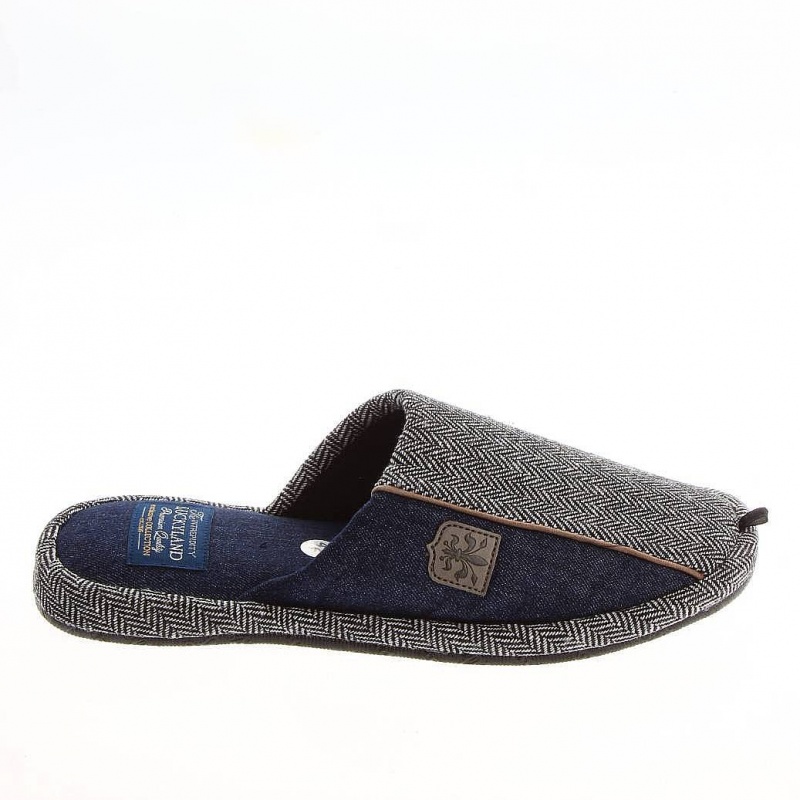 Обувь домашняя мужская (пантолеты) 2653 M-LMC-W (Серый)